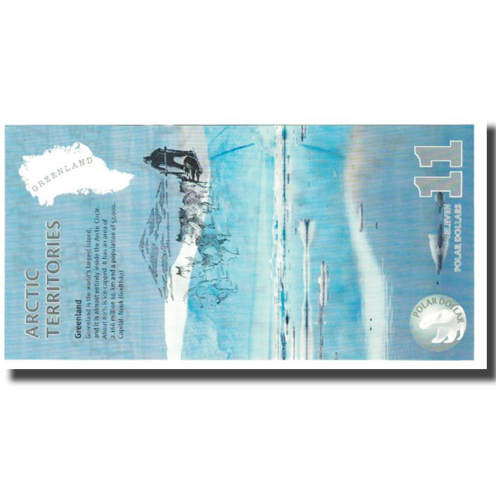 Banknot, Antarktyka, Dollar, 2013, 2013-12-31, 11 DOLLAR, UNC(65-70)