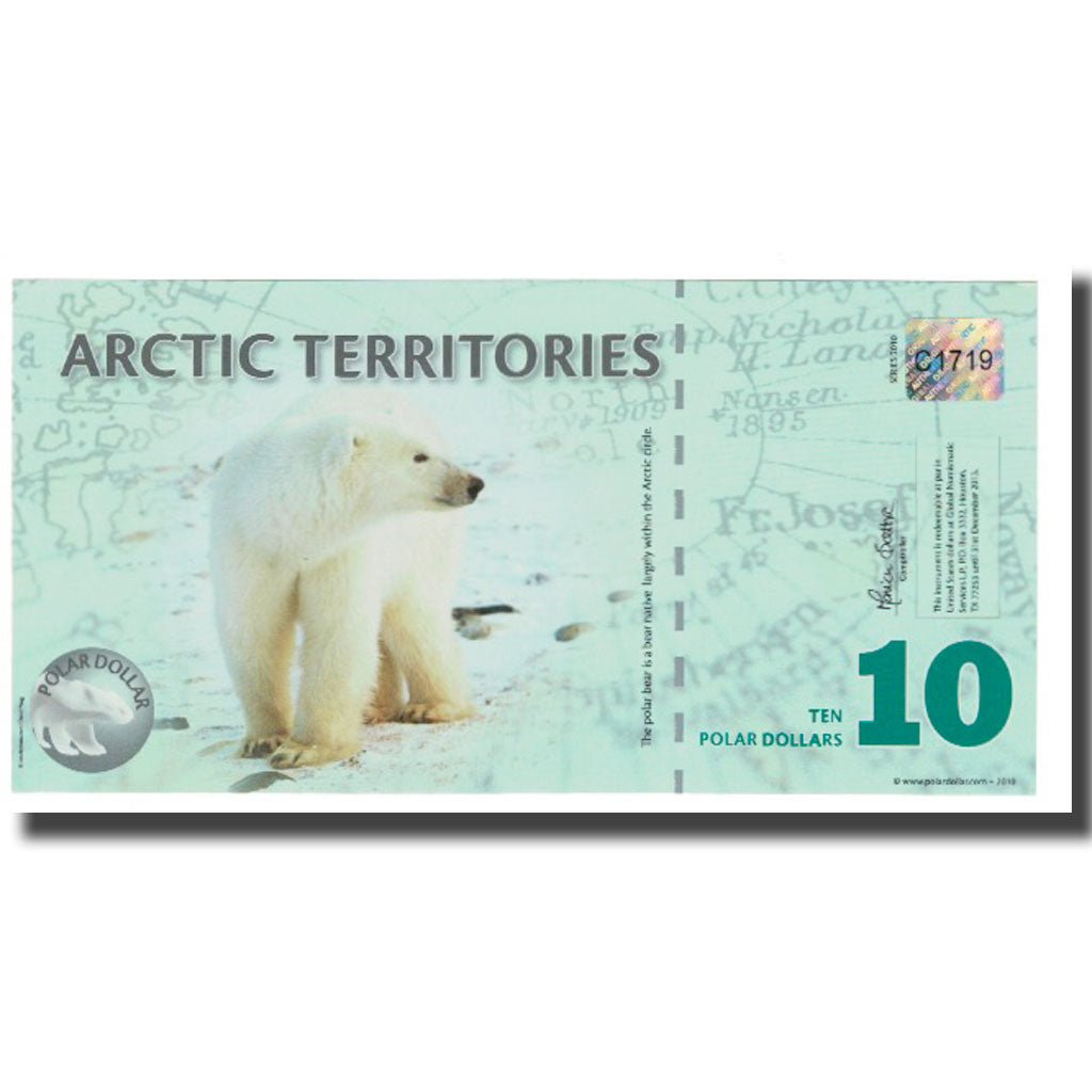 Banknot, Antarktyka, 10 Dollars, 2013, 2013-12-31, UNC(65-70)