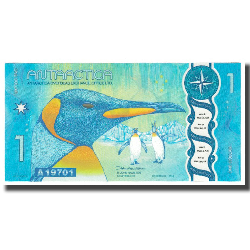 Banknot, Antarktyka, 1 Dollar, 2015, 2015-12-01, UNC(65-70)