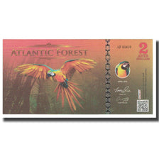 Billet, Brésil, 2 Dollars, 2016, 2016-04, ATLANTIC FOREST, NEUF