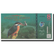 Banknote, Brazil, 8 Dollars, 2016, 2016-04, ATLANTIC FOREST, UNC(65-70)