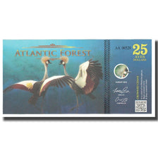Banknote, Brazil, 25 Dollars, 2016, 2016-08, ATLANTIC FOREST 25 DOLLARS