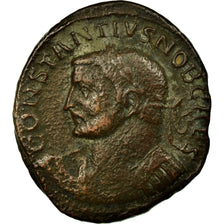 Coin, Constantius I, Follis, Lyons, VF(30-35), Copper, Cohen:63
