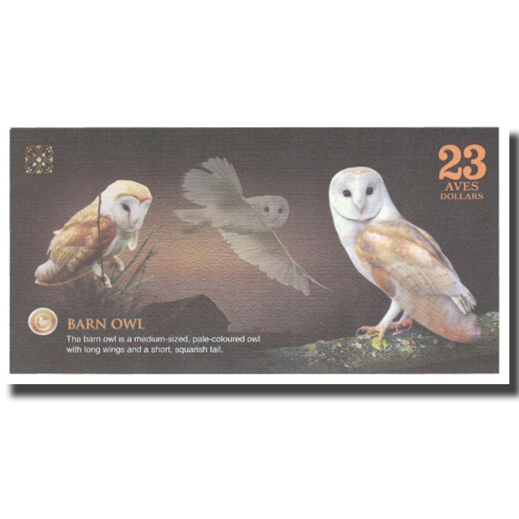 Banknot, Brazylia, Dollar, 2016, 2016-08, ATLANTIC FOREST 23 DOLLARS, UNC(65-70)