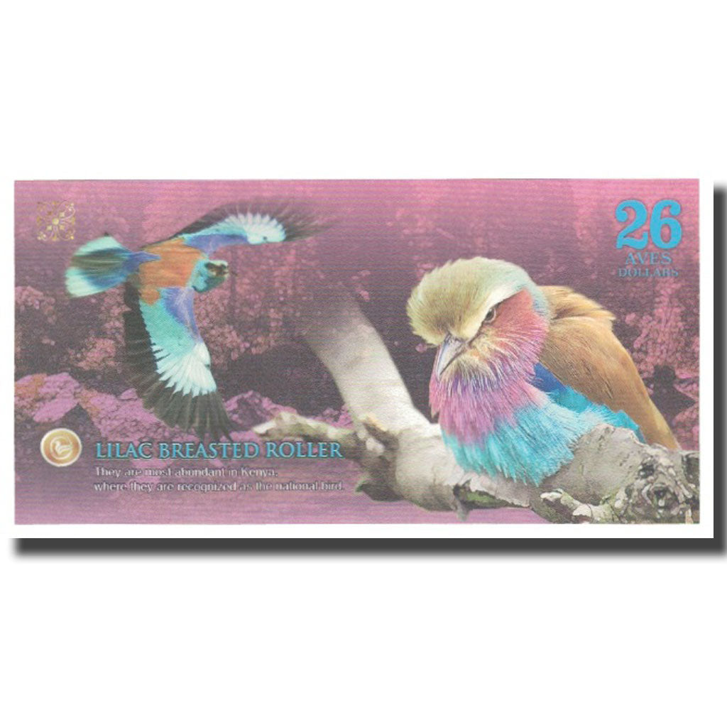Banknot, Brazylia, Dollar, 2016, 2016-09, ATLANTIC FOREST 26 DOLLARS, UNC(65-70)