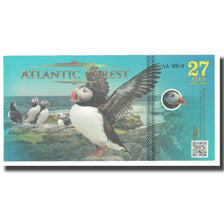 Banknote, Brazil, Dollar, 2016, 2016-09, ATLANTIC FOREST 27 DOLLARS, UNC(65-70)