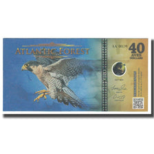 Banknote, Brazil, Dollar, 2018, 2018-07, ATLANTIC FOREST 40 DOLLARS, UNC(65-70)