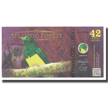 Banknote, Brazil, Dollar, 2019, 2019-08, ATLANTIC FOREST 42 DOLLARS, UNC(65-70)
