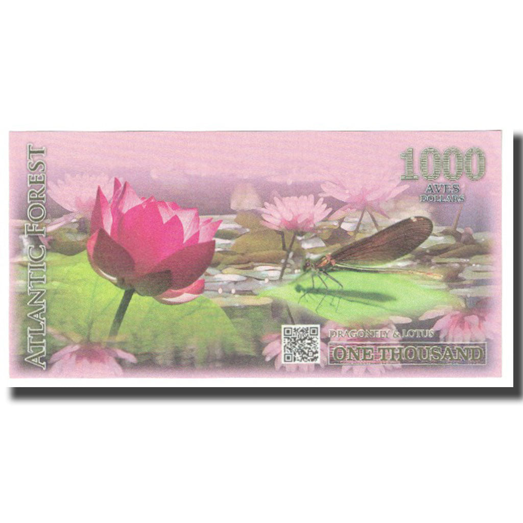 Banconote, Brasile, Dollar, 2016, 2016-03, ATLANTIC FOREST 1000 DOLLARS, FDS