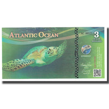 Banknote, United States, 3 Dollars, 2016, 2016-11, ATLANTIC OCEAN, UNC(65-70)