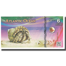 Nota, Estados Unidos da América, 6 Dollars, 2017, 2017-11, ATLANTIC OCEAN