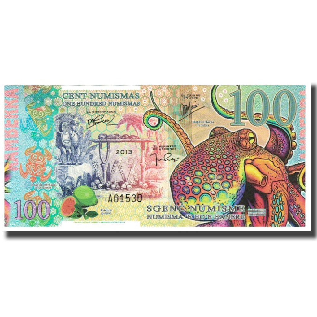 Banknote, Australia, Tourist Banknote, 2013, 100 NUMISMAS, UNC(65-70)