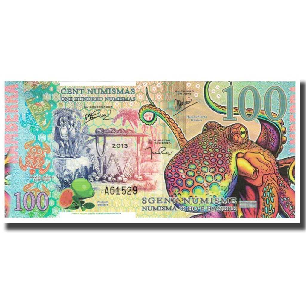 Banknote, Australia, Tourist Banknote, 2013, 100 NUMISMAS, UNC(65-70)