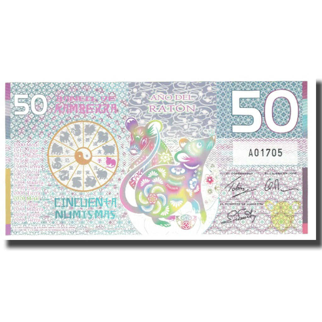 Banknote, Australia, Tourist Banknote, 2020, 50 NUMISMAS, UNC(65-70)