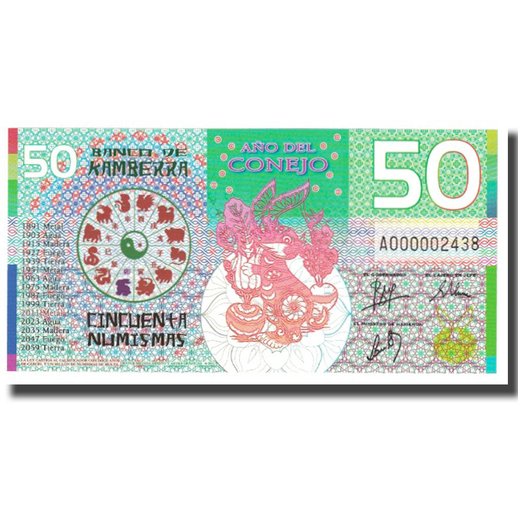 Banknote, Australia, Tourist Banknote, 2011, 50 NUMISMAS, UNC(65-70)
