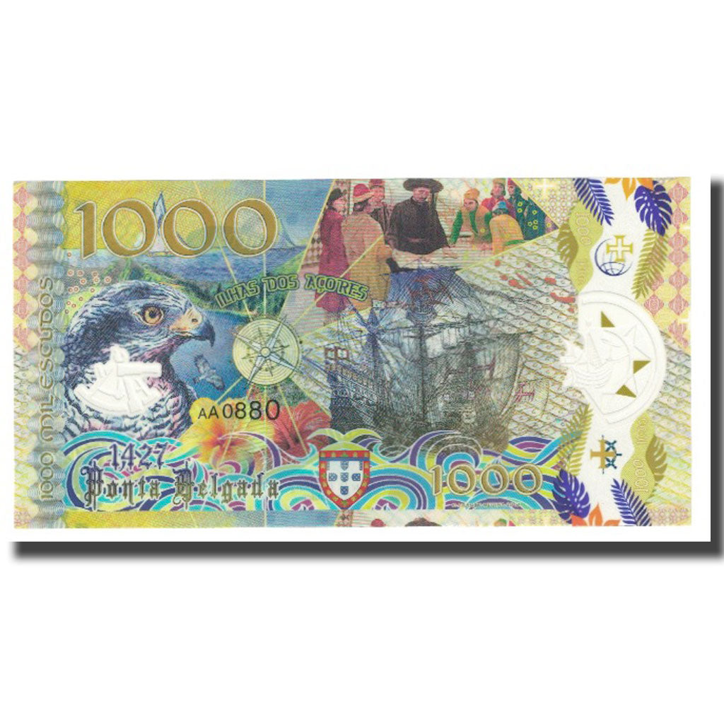 Banknote, Portugal, 1000 Escudos, 2017, 2017-05-17, ACORES, UNC(65-70)