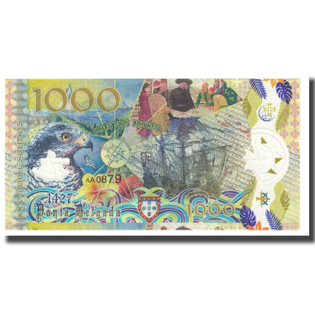 Banknote, Portugal, 1000 Escudos, 2017, 2017-05-17, ACORES, UNC(65-70)