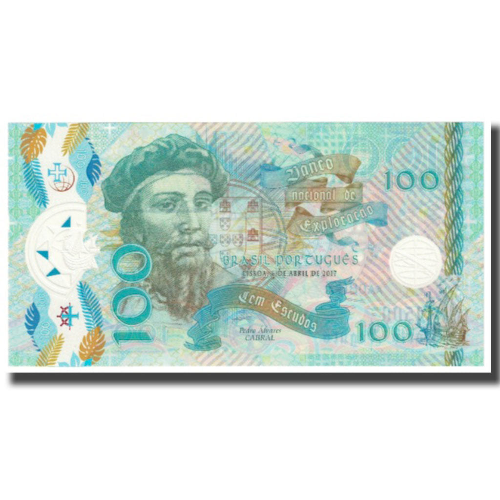 Banknote, Portugal, 100 Escudos, 2017, 2017-04-06, BRASIL PORTUGES, UNC(65-70)
