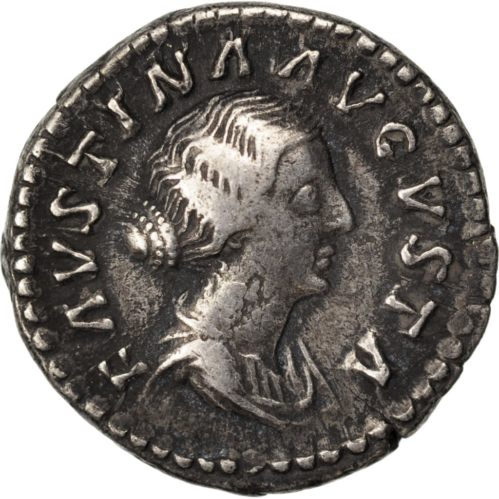 Faustina II, Denarius, Roma, AU(50-53), Silver, Cohen #95, 3.00