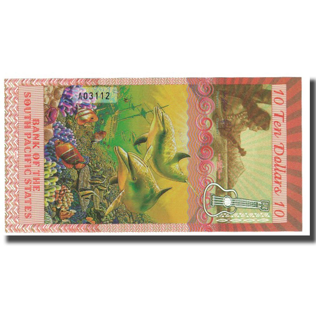 Banconote, Stati Uniti, 10 Dollars, 2015, 2015-03-22, MAUI PACIFIC STATES, FDS