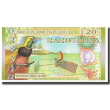 Biljet, Verenigde Staten, 20 Dollars, 2015, 2015-07-28, RAROTONGA PACIFIC