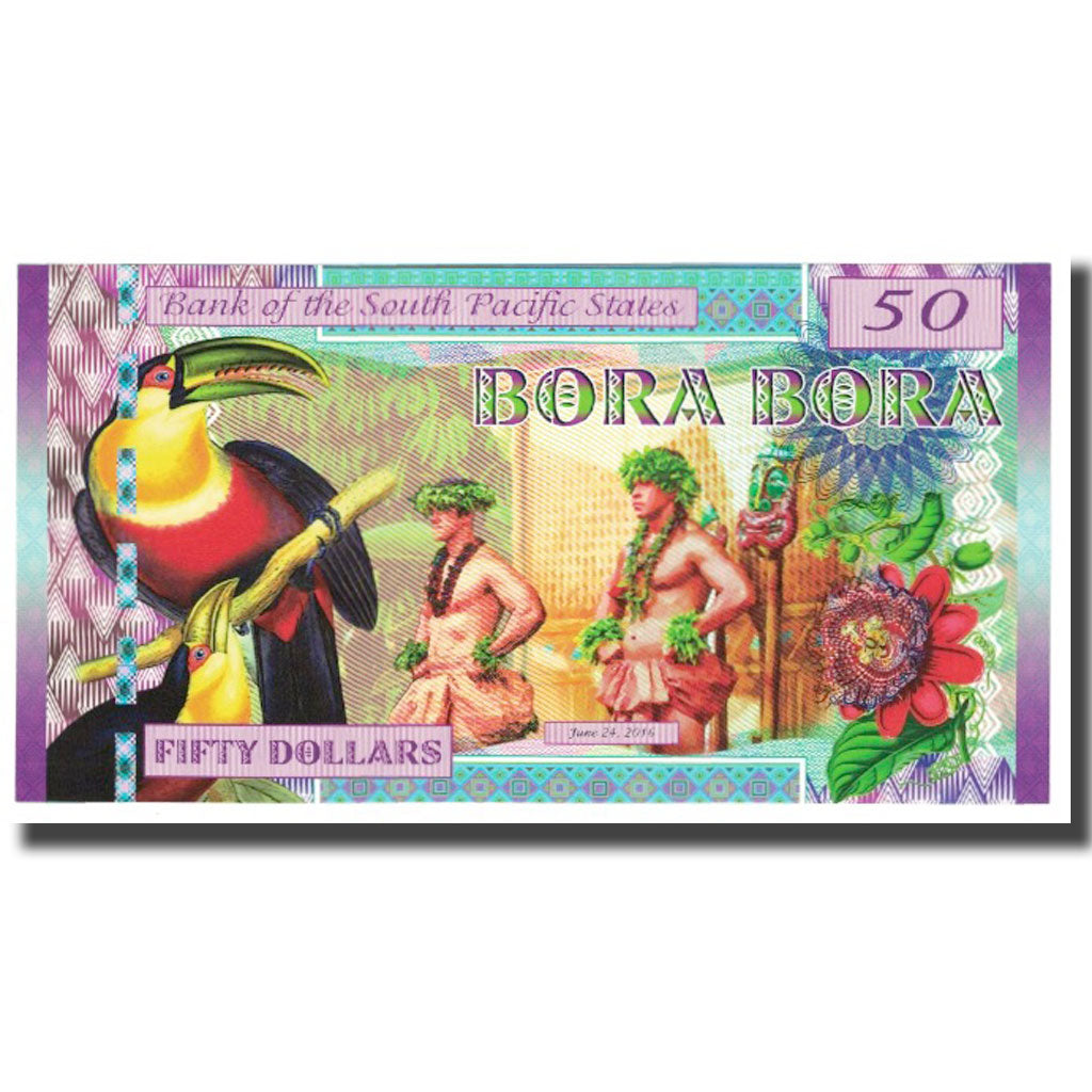 Banknote, United States, 50 Dollars, 2016, 2016-06-24, BORA BORA PACIFIC STATES