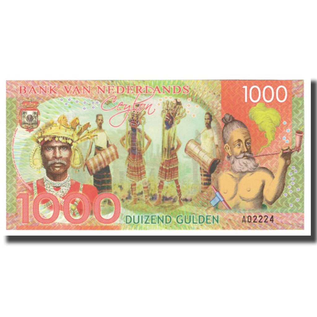 Billet, Pays-Bas, 1000 Gulden, 2016, 2016-03-11, CEYLON, NEUF