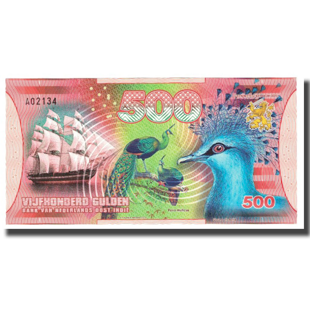 Biljet, Nederland, 500 Gulden, 2016, 2016-11-20, OOST INDIES, NIEUW
