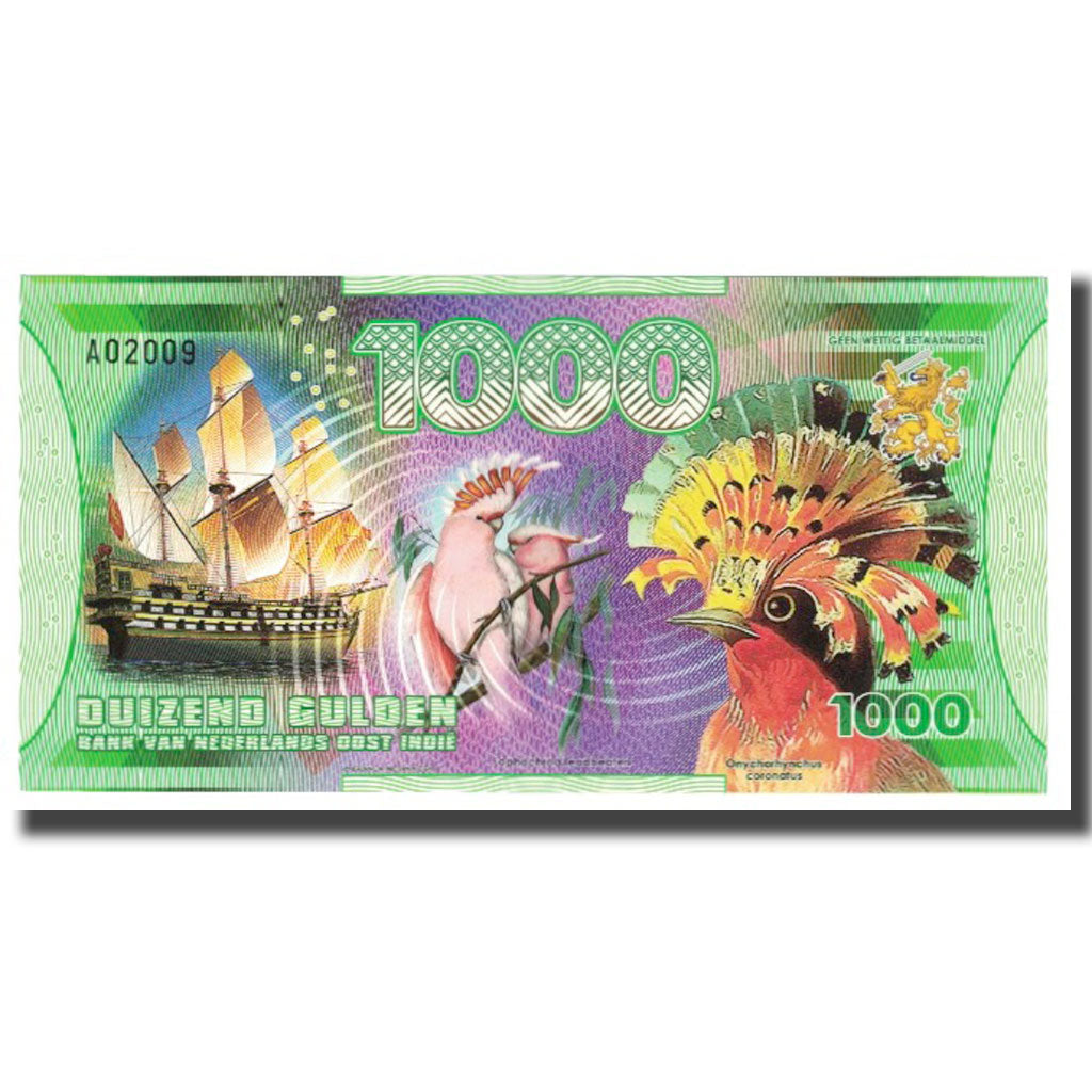 Banknote, Netherlands, 1000 Gulden, 2016, 2016-12-11, OOST INDIES, UNC(65-70)