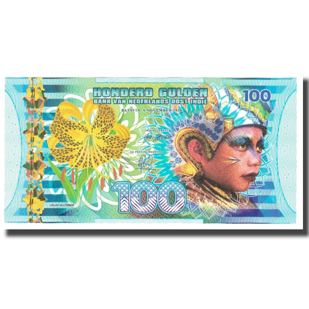 Banknote, Netherlands, 100 Gulden, 2016, 2016-11-04, OOST INDIES, UNC(65-70)