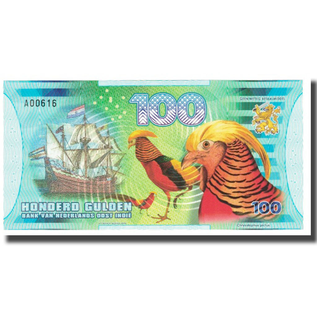 Banknote, Netherlands, 100 Gulden, 2016, 2016-11-04, OOST INDIES, UNC(65-70)
