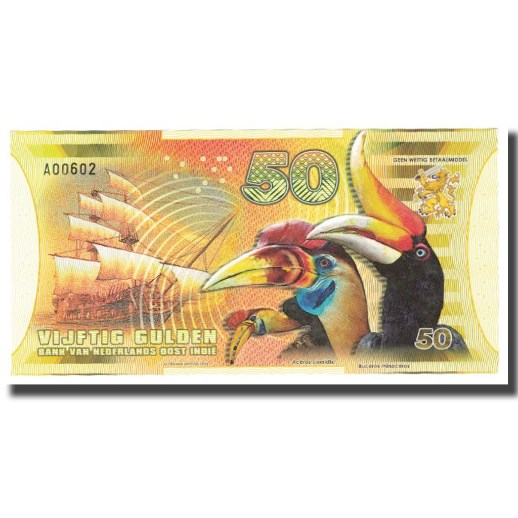 Banknote, Netherlands, 50 Gulden, 2016, 2016-10-24, OOST INDIES, UNC(65-70)