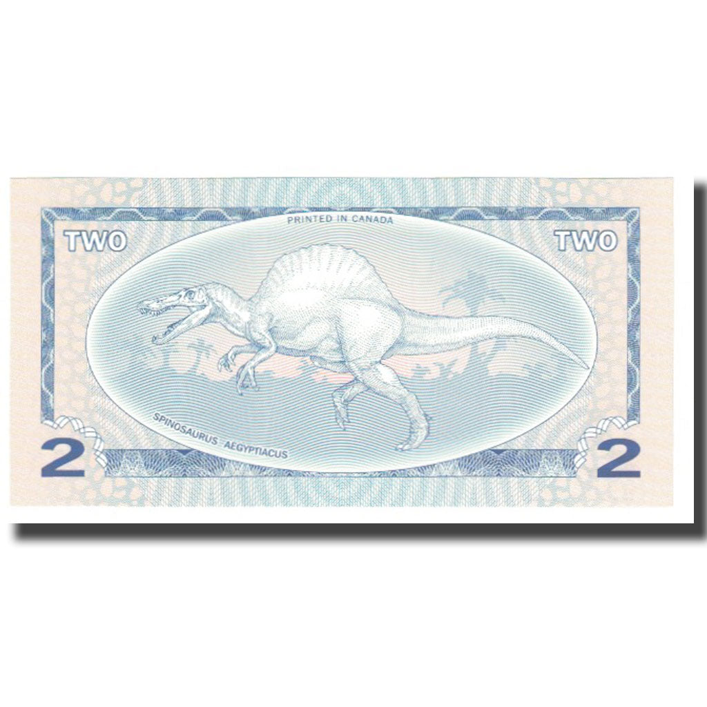 Billete, 2 Dinara, 2012, Canadá, BERINGIA B C, UNC