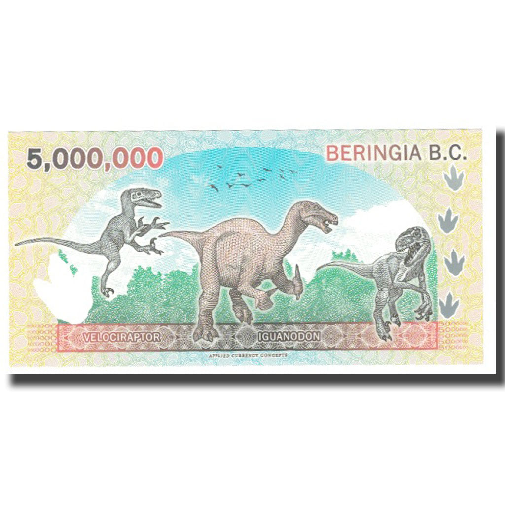Banknot, Canada, Dinar, 2013, Undated, 5000000 BERINGIA B C, UNC(65-70)