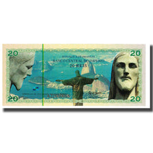 Banknot, Brazylia, 20 Reais, 2018, Undated, UNC(65-70)