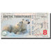 Banknote, United States, Dollar, 2012, 8 DOLLAR ARCTIC TERRITORIES, UNC(65-70)
