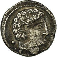 Münze, Hispania, Vascones, Denarius, SS+, Silber