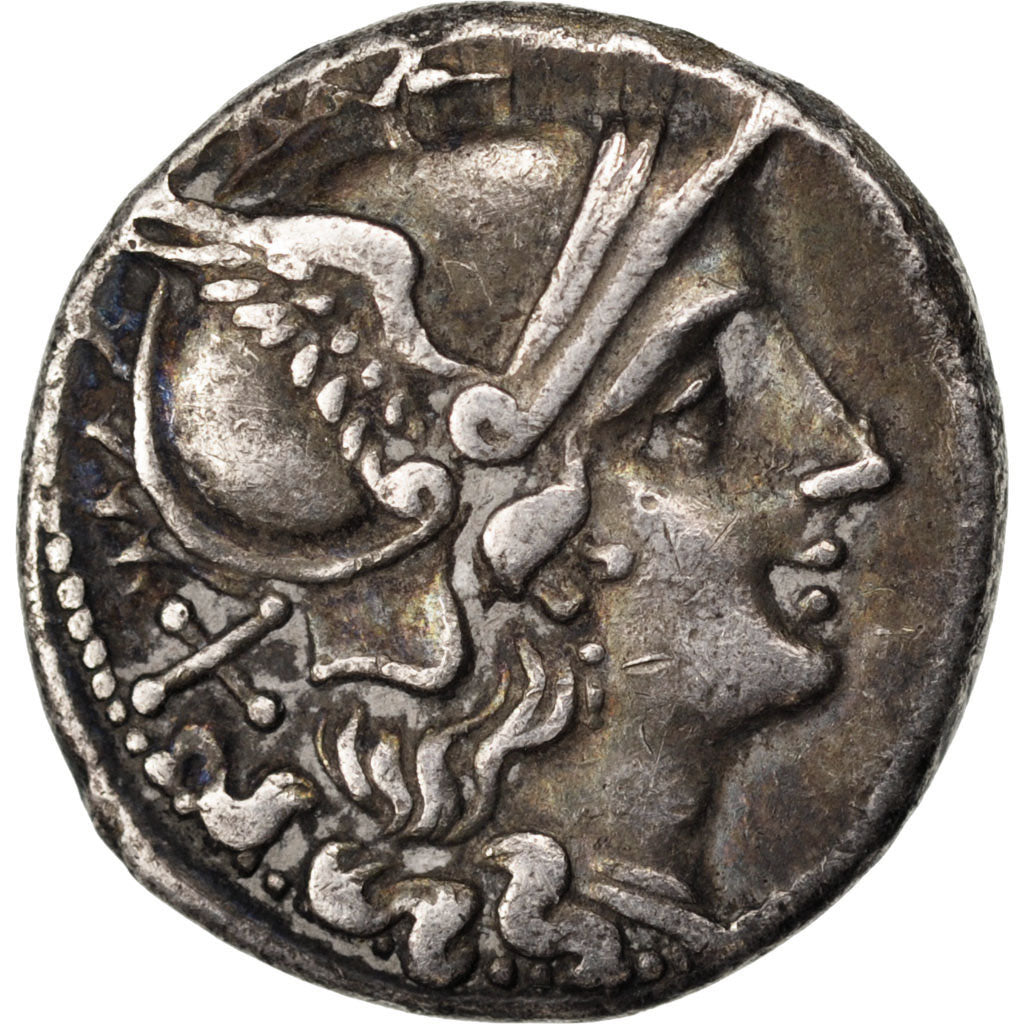 Anonymous, Denarius, Roma, BB+, Argento