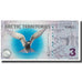Banknot, USA, Dollar, 2011, Undated, 3 DOLLAR ARTIC TERRITORIES, UNC(65-70)