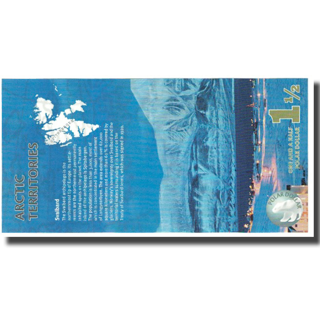 Banknote, United States, Dollar, 2014, 1,5 DOLLAR ARTIC TERRITORIES, UNC(65-70)