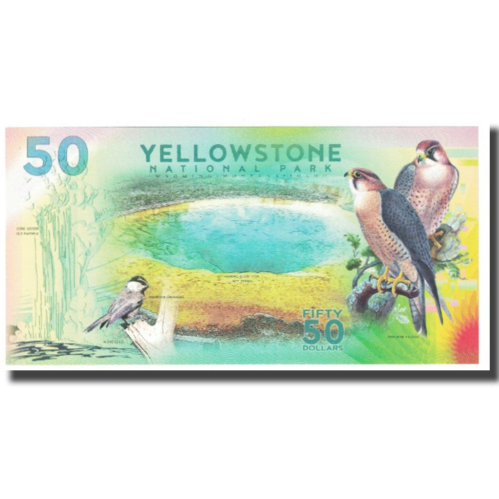 Banknote, United States, 50 Dollars, 2018, YELLOWSTONE NATIONAL PARK, UNC(65-70)