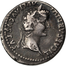 Tiberius, Denarius, AU(50-53), Silver, Cohen #16, 3.10