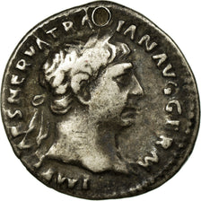 Coin, Trajan, Denarius, Roma, EF(40-45), Silver, Cohen:234