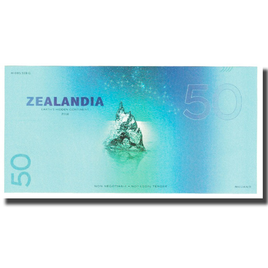 Billete, 50 Dollars, 2018, Australia, ZEALANDIA TASMANTIS LORD HOWE ISLAND, UNC