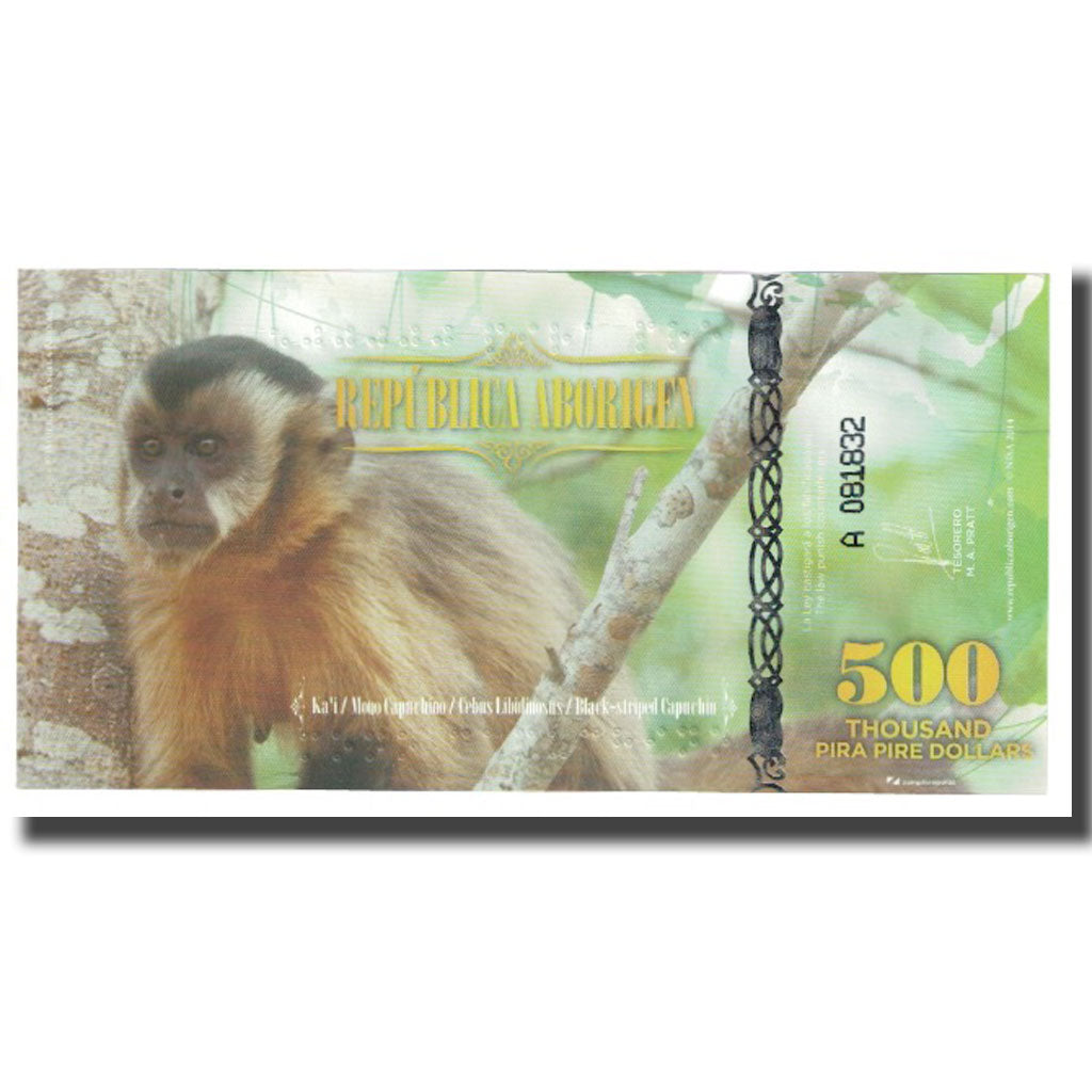 Geldschein, Australien, 500 Dollars, 2014, REPUBLICA ARBORIGEN, UNZ