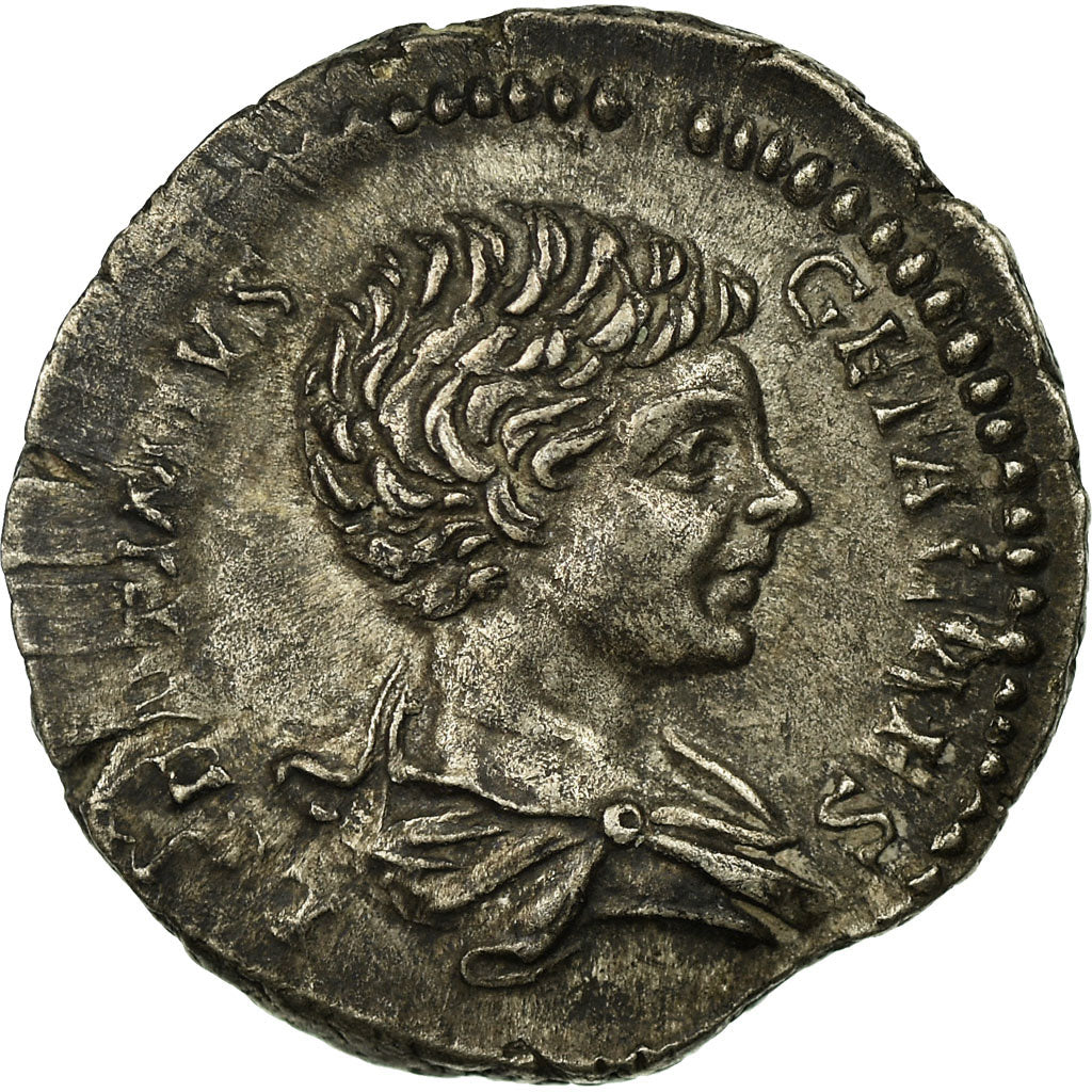 Coin, Geta, Denarius, Roma, MS(60-62), Silver, Cohen:193