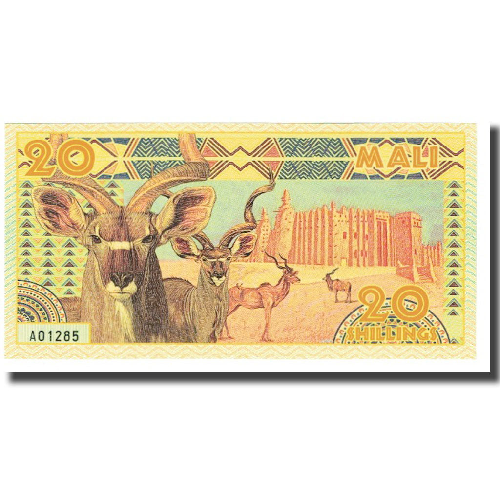 Banknote, Mali, 20 Schilling, 2019, SUB SAHARIAN AFRICAN UNION, UNC(65-70)