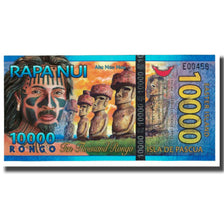 Banknote, Chile, Tourist Banknote, 10000 RONGO ISLA DE PASCUA, UNC(65-70)