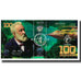 Geldschein, Kolumbien, Tourist Banknote, 100 DRAGONES EL CLUB DE LA MONEDA