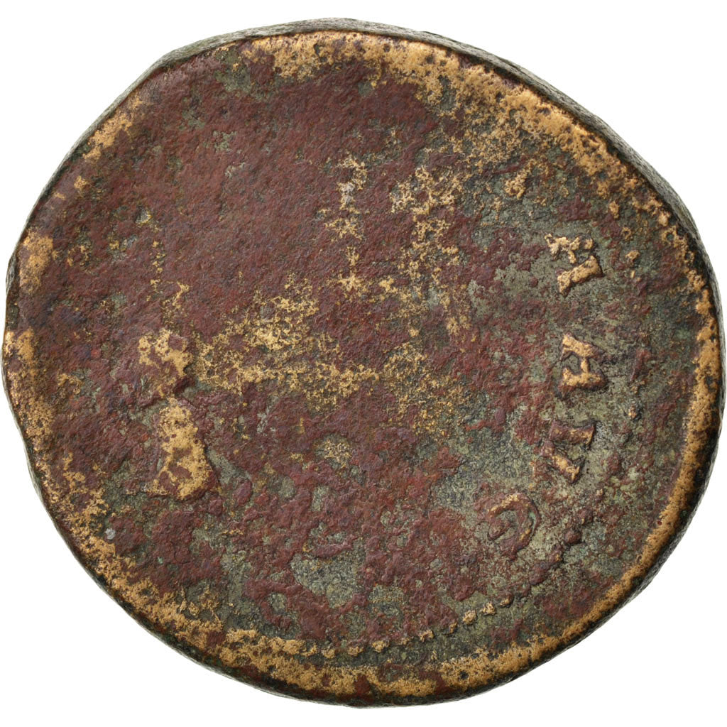 Double Sestertius, Trier, F(12-15), Copper, Cohen #379, 30.50